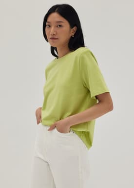 Samantha Padded Boxy Tee