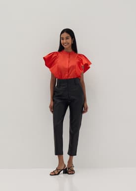 Fiora Flutter Sleeve Shirt