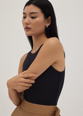 Zarie Padded Racer Cut Bodysuit