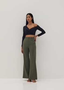 Dakota Padded Asymmetric Off Shoulder Top