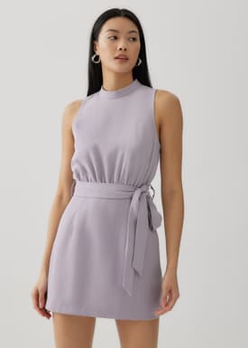 Maine High Neck Skorts Romper