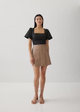 Silvi Square Neck Bustier Top