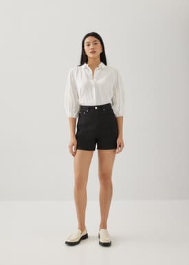 Kaela Denim Mom Shorts