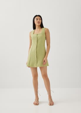 Letty Tweed Shift Mini Dress