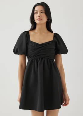 Myla Puff Sleeve Mini Dress