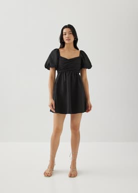 Myla Puff Sleeve Mini Dress