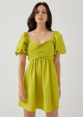 Myla Puff Sleeve Mini Dress