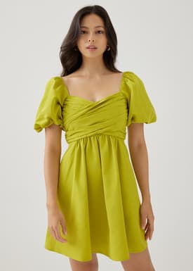 Myla Puff Sleeve Mini Dress