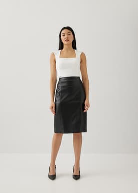 Jayne Padded Square Neck Bustier Top