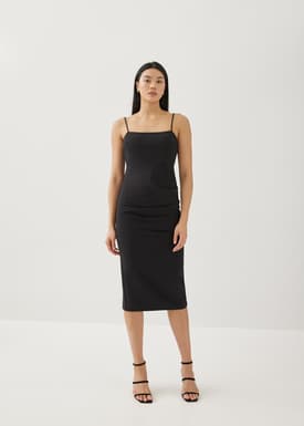 Mari Padded Low Back Dress