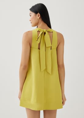 Jackie Ribbon Tie Back Dress