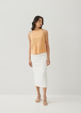 Sonnet Ribbon Tie Back Tank