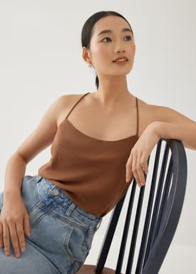 Marsha Scoop Neck Camisole Top
