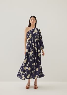 Dorsay Elastic Toga Maxi Dress