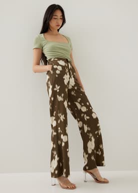 Nilda High Rise Flare Pants