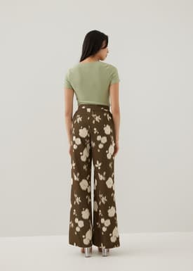 Nilda High Rise Flare Pants