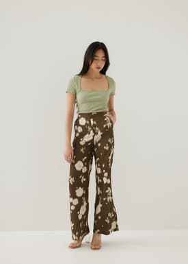 Nilda High Rise Flare Pants