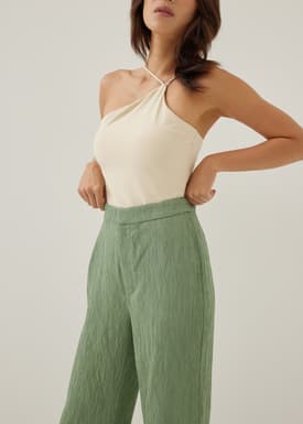 Emory Textured Flare Pants