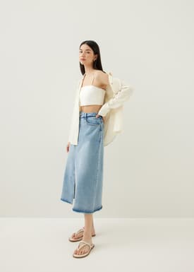 Goldie Textured Collared Shirt