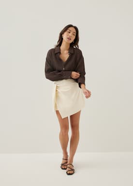 Goldie Textured Collared Shirt