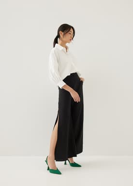 Brienne Cotton Puff Sleeve Shirt