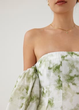 Rei Fit and Flare Midaxi Dress in Heirloom Botanicals