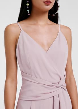 Jada Tie Front Maxi Dress