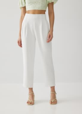 Aurea High Waist Peg Leg Pants
