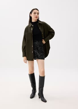 Ivara Oversized Collared Shirt