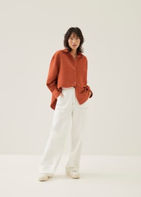 Oversized Collared Shirt