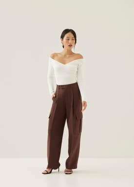 Hayley Tailored Cargo Pants