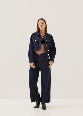 Padded Vegan Leather Bralette