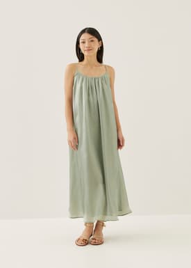 Mervin Trapeze Maxi Dress