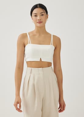 Violeta Cotton Crop Camisole