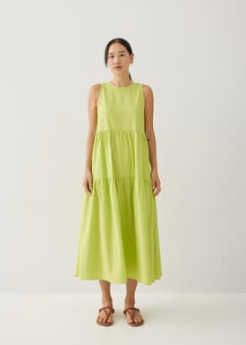 Peppa Cotton Trapeze Maxi Dress