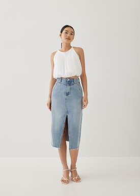 Chesca Cotton Crop Tank Top