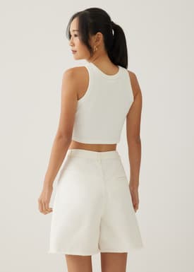 Trizie Denim A-line Shorts