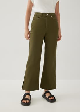 Isha Denim Flare Pants