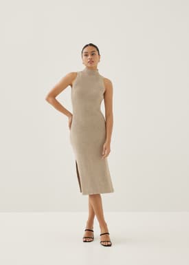 Katrin Turtleneck Midi Dress