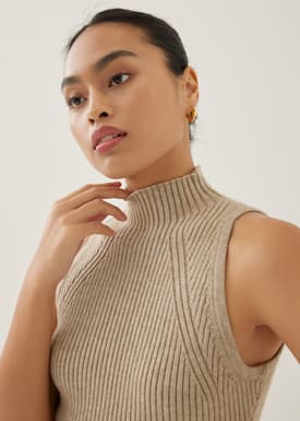 Katrin Turtleneck Midi Dress