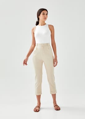 Alia Round Tank Top