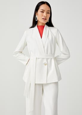 Ambrosia Sash Tie Blazer