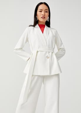 Ambrosia Sash Tie Blazer