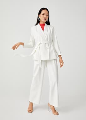 Ambrosia Sash Tie Blazer