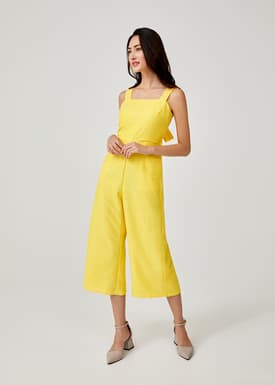 Amethyst Tie Back Midi Jumpsuit