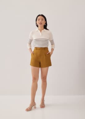 Shirlene High Waist Shorts