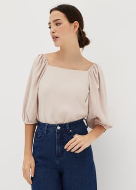 Malwena Puff Sleeve Blouse