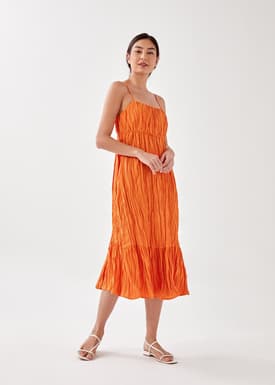 Vayla Crinkled Maxi Dress