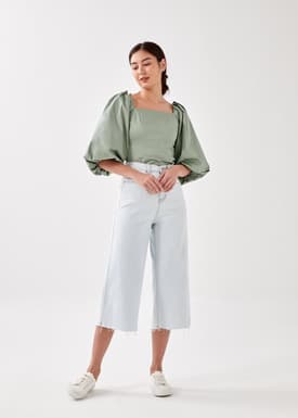 Mikie Puff Sleeve Blouse