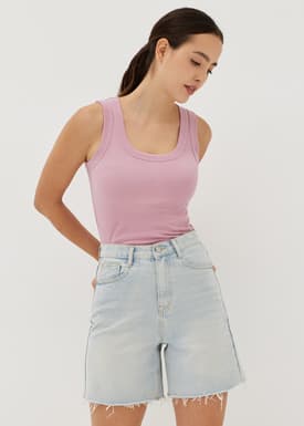 Dailyn Scoop Neck Tank Top